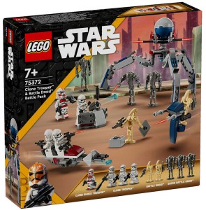 75372 Star Wars Battle PACK Clone Trooper e Battle Droid